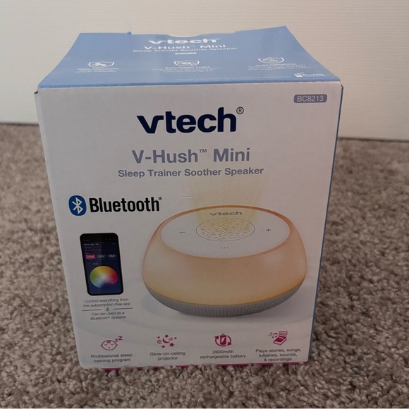 VTech V-Hush Junior Mini Sleep Trainer Sound Machine - Picture 1 of 2